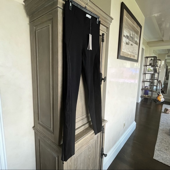 D. Exterior Legging Black Jersey Tecn + Velvet XL NWT - Picture 3 of 12